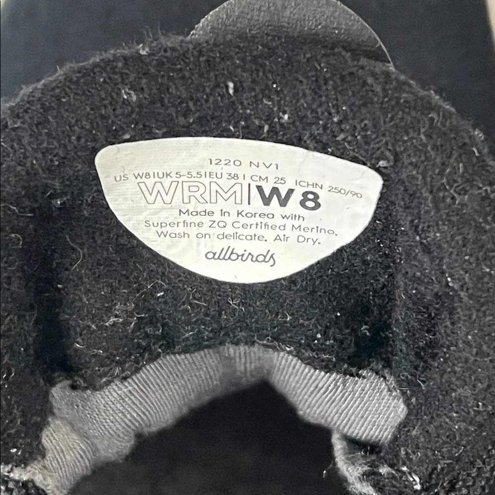 Allbirds Dark Navy Wool Runners